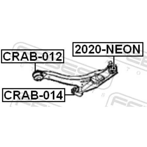 Zvislý/nosný čap 2020-NEON /FEBEST/ - obr. 1