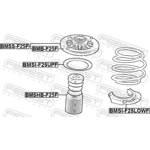Tanier pružiny BMSI-F25LOWF /FEBEST/ - obr. 1