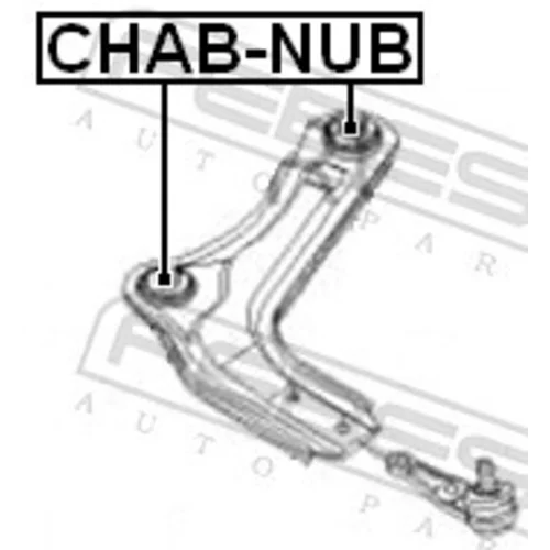 Uloženie riadenia CHAB-NUB /FEBEST/ - obr. 1