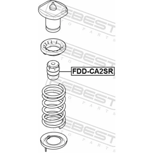 Doraz odpruženia FDD-CA2SR /FEBEST/ - obr. 1