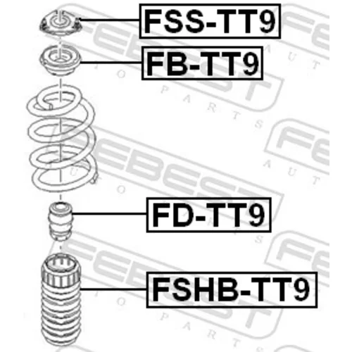 Ložisko pružnej vzpery FSS-TT9 /FEBEST/ - obr. 1