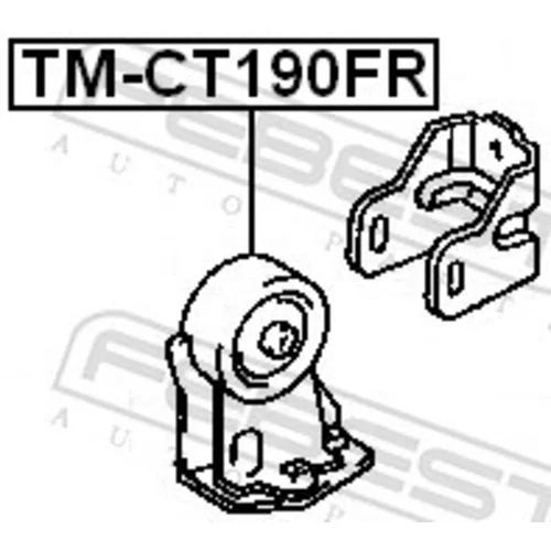 Uloženie motora TM-CT190FR /FEBEST/ - obr. 1