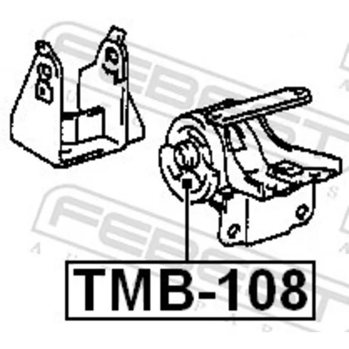 Uloženie motora TMB-108 /FEBEST/ - obr. 1
