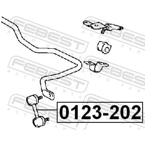 Tyč/Vzpera stabilizátora 0123-202 /FEBEST/ - obr. 1
