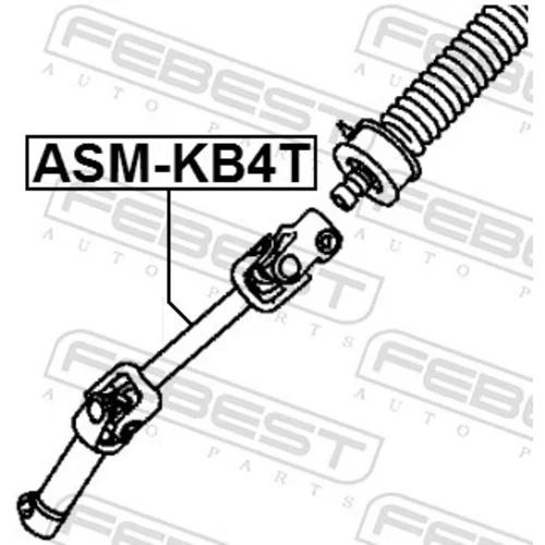 Hriadeľ riadenia ASM-KB4T /FEBEST/ - obr. 1