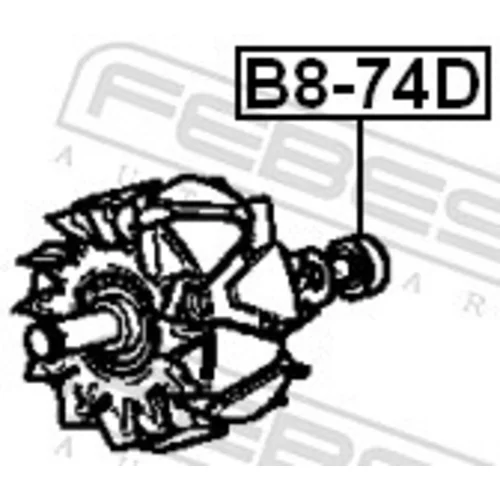 Ložisko B8-74D /FEBEST/ - obr. 1