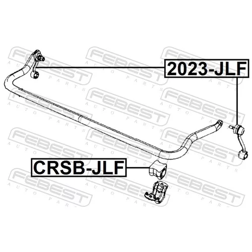 Uloženie priečneho stabilizátora CRSB-JLF /FEBEST/ - obr. 1