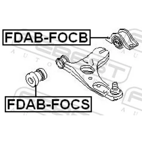 Uloženie riadenia FDAB-FOCS /FEBEST/ - obr. 1