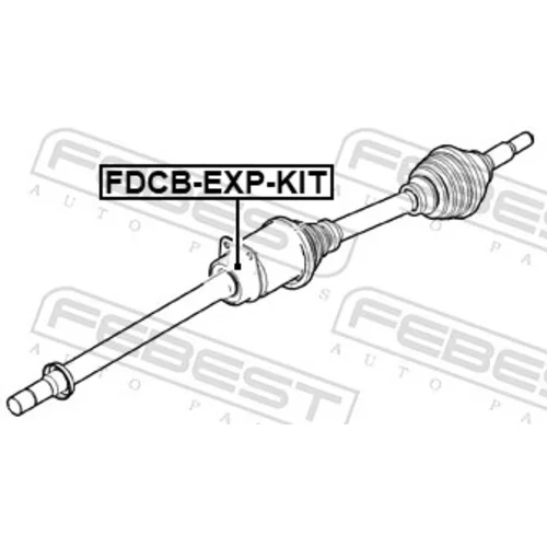 Ložisko hnacieho hriadeľa FDCB-EXP-KIT /FEBEST/ - obr. 1