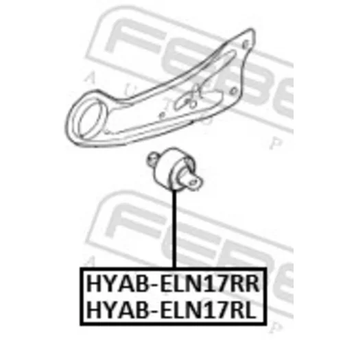 Uloženie riadenia HYAB-ELN17RL /FEBEST/ - obr. 1