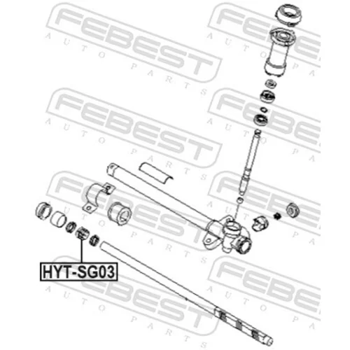 Puzdro pre hriadeľ riadenia HYT-SG03 /FEBEST/ - obr. 1