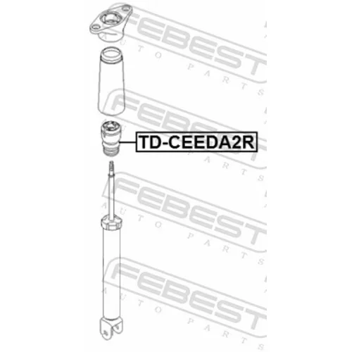 Doraz odpruženia KD-CEEDA2R /FEBEST/ - obr. 1