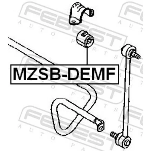 Uloženie priečneho stabilizátora MZSB-DEMF /FEBEST/ - obr. 1