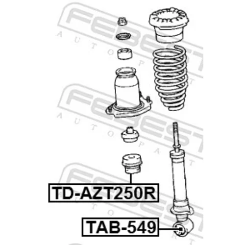 Doraz odpruženia TD-AZT250R /FEBEST/ - obr. 1