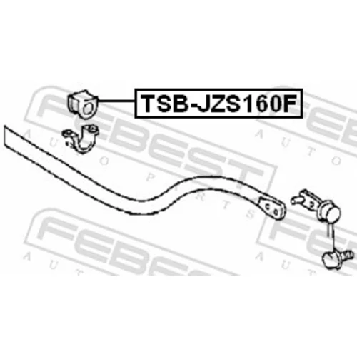 Uloženie priečneho stabilizátora TSB-JZS160F /FEBEST/ - obr. 1