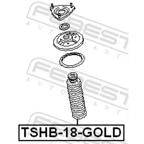 Ochranná sada tlmiča proti prachu TSHB-18-GOLD /FEBEST/ - obr. 1