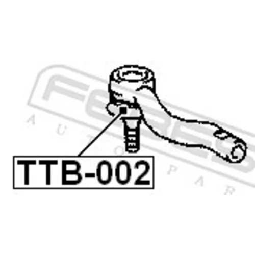 Opravná sada hlavy priečneho tiahla riadenia TTB-002 /FEBEST/ - obr. 1