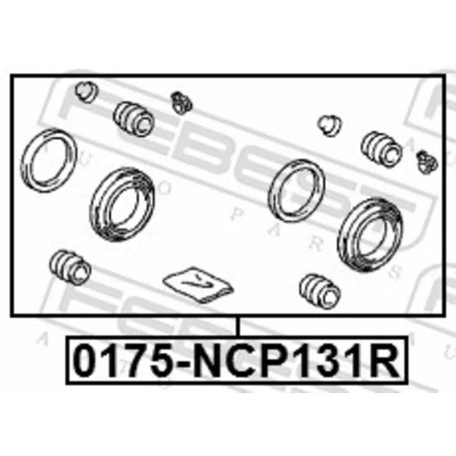 Opravná sada brzdového strmeňa 0175-NCP131R /FEBEST/ - obr. 1
