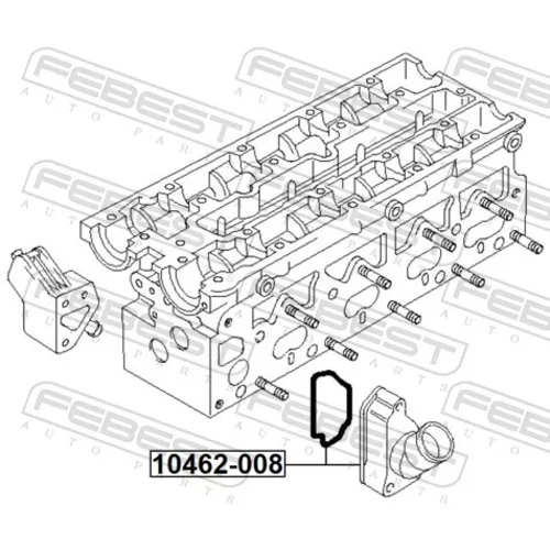 Termostat chladenia 10462-008 /FEBEST/ - obr. 1