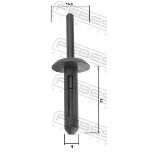 Sortiment, slepé nity 88570-173 /FEBEST/ - obr. 1