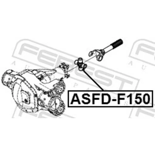 Kĺbový hriadeľ ASFD-F150 /FEBEST/ - obr. 1