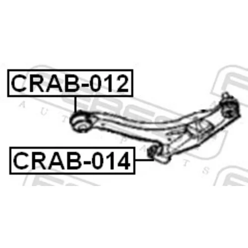 Uloženie riadenia CRAB-012 /FEBEST/ - obr. 1