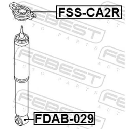 Ložisko pružnej vzpery FSS-CA2R /FEBEST/ - obr. 1