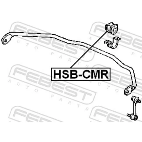 Uloženie priečneho stabilizátora HSB-CMR /FEBEST/ - obr. 1