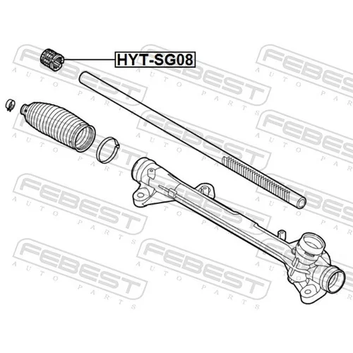 Puzdro pre hriadeľ riadenia HYT-SG08 /FEBEST/ - obr. 1