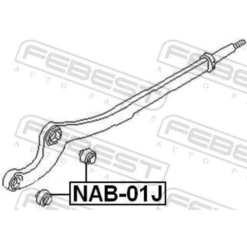 Uloženie riadenia NAB-01J /FEBEST/ - obr. 1