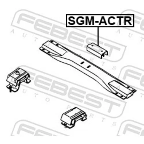 Uloženie motora SGM-ACTR /FEBEST/ - obr. 1