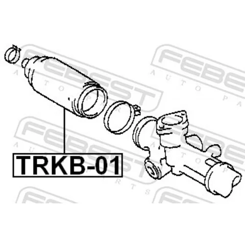 Manžeta riadenia TRKB-01 /FEBEST/ - obr. 1