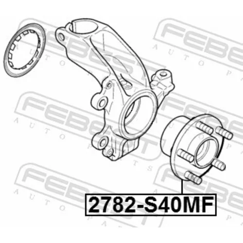 Náboj kolesa 2782-S40MF /FEBEST/ - obr. 1