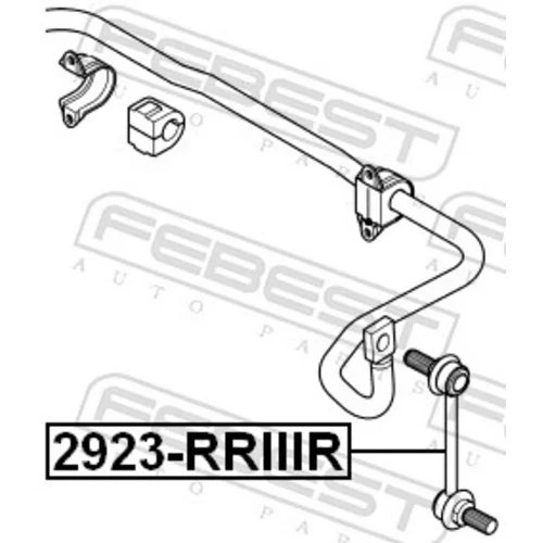 Tyč/Vzpera stabilizátora 2923-RRIIIR /FEBEST/ - obr. 1