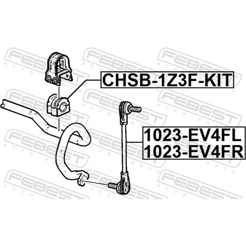 Opravná sada uloženia stabilizátora CHSB-1Z3F-KIT /FEBEST/ - obr. 1
