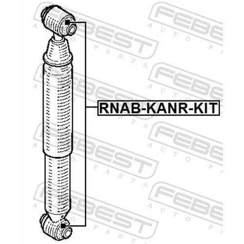 Montážna sada, Tlmič pérovania RNAB-KANR-KIT /FEBEST/ - obr. 1