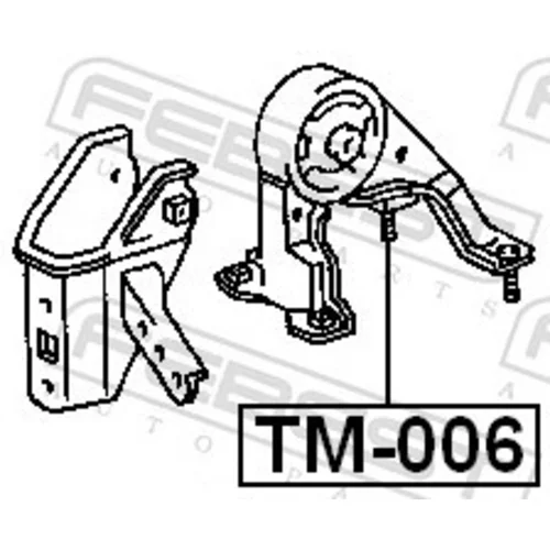 Uloženie motora TM-006 /FEBEST/ - obr. 1