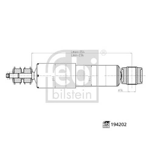 Tlmič pérovania FEBI BILSTEIN 194202