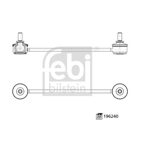 Tyč/Vzpera stabilizátora FEBI BILSTEIN 196240
