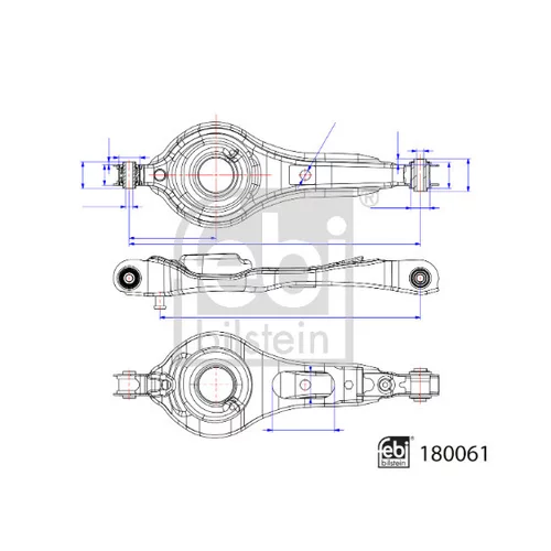 Rameno zavesenia kolies 180061 (FEBI Bilstein) - obr. 2