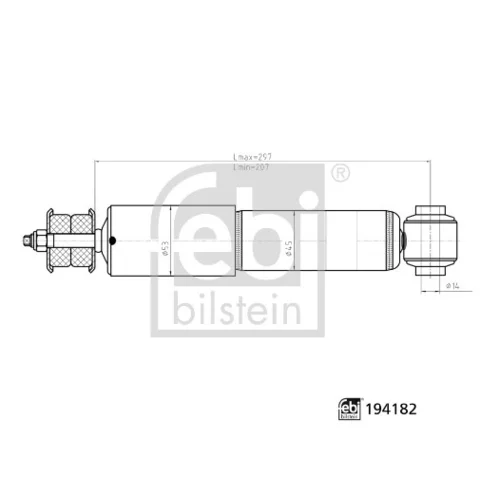Tlmič pérovania FEBI BILSTEIN 194182