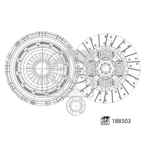 Spojková sada 188503 (FEBI Bilstein) - obr. 2