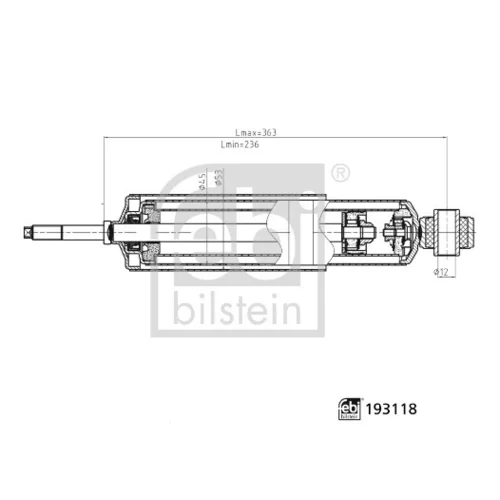 Tlmič pérovania FEBI BILSTEIN 193118