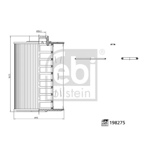 Palivový filter FEBI BILSTEIN 198275