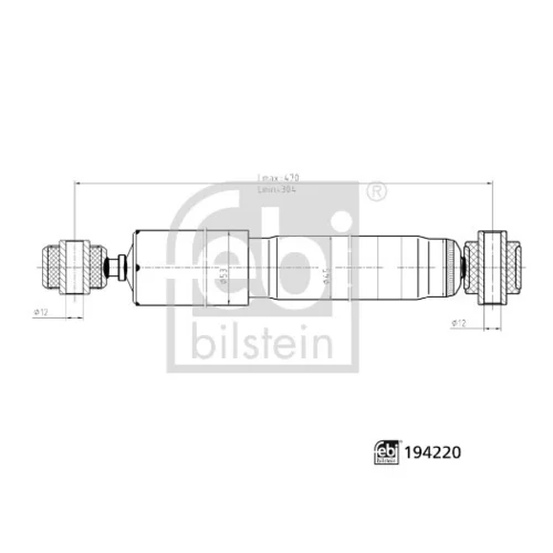 Tlmič pérovania FEBI BILSTEIN 194220
