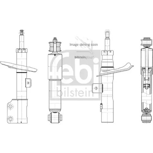 Tlmič pérovania 1002454 (FEBI Bilstein)