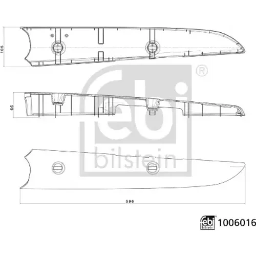 Kryt vonkajšieho zrkadla FEBI BILSTEIN 1006016