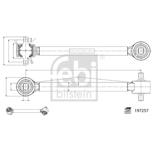 Rameno zavesenia kolies FEBI BILSTEIN 197257