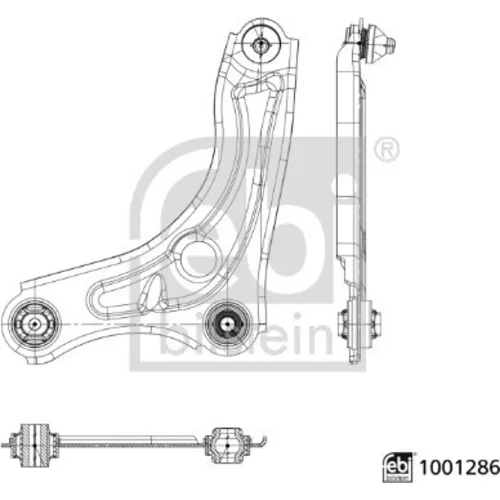 Rameno zavesenia kolies FEBI BILSTEIN 1001286