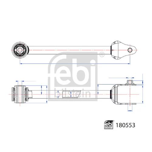 Rameno zavesenia kolies 180553 (FEBI Bilstein) - obr. 2
